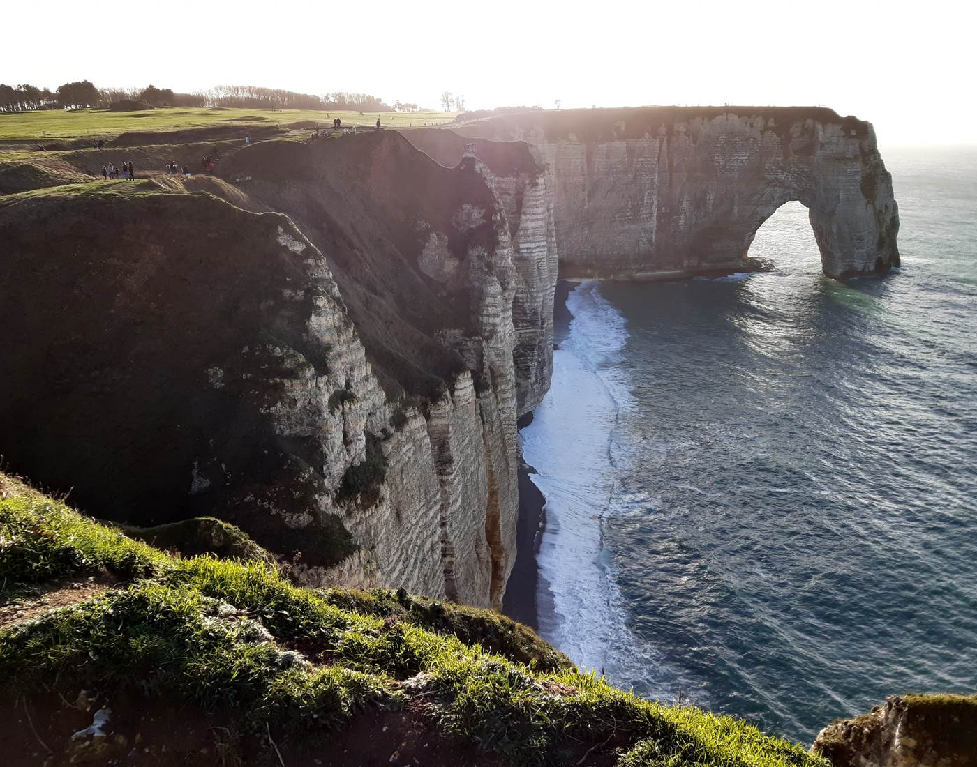 Randonnée sur les falaises d'Etretat