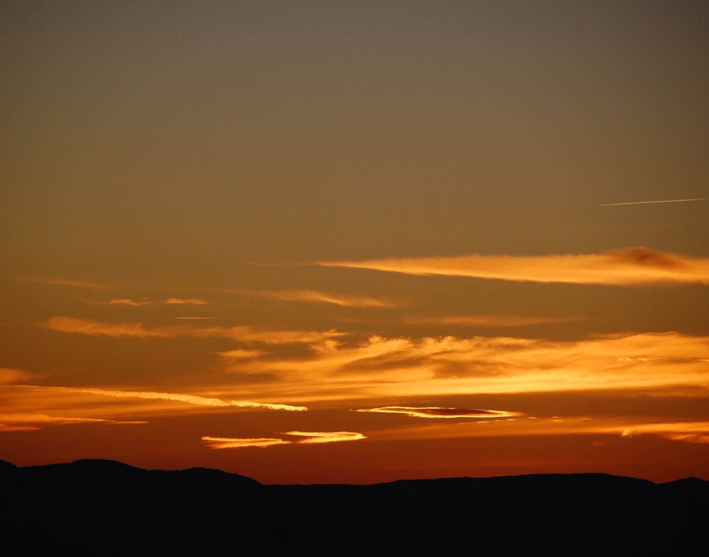 Lever de soleil sur la Montagne de Lure