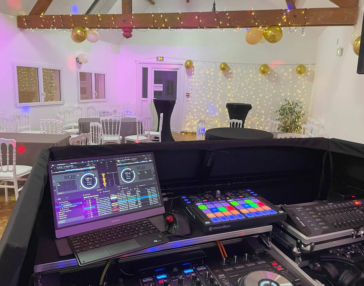 Dancefloor dans la salle Chapelle