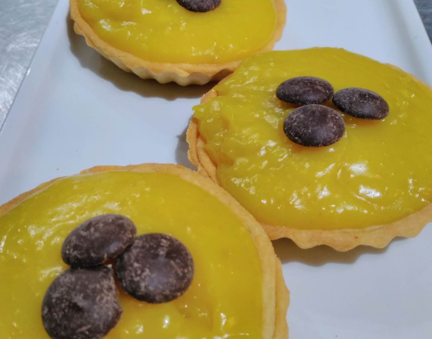 Tartelette citron chocolat