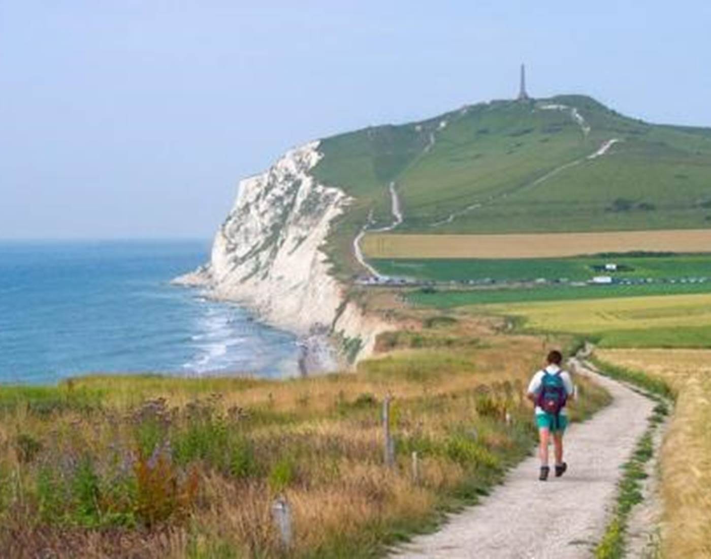Le GR20 ou sentier des douaniers relie le Cap Blanc-Nez à Wissant.