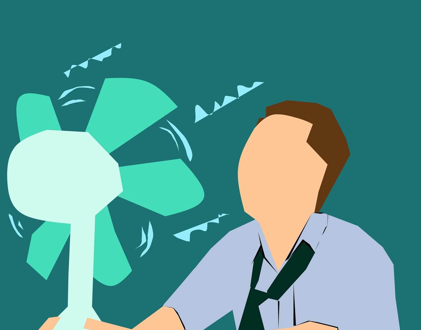 Le ventilateur ne suffit plus.