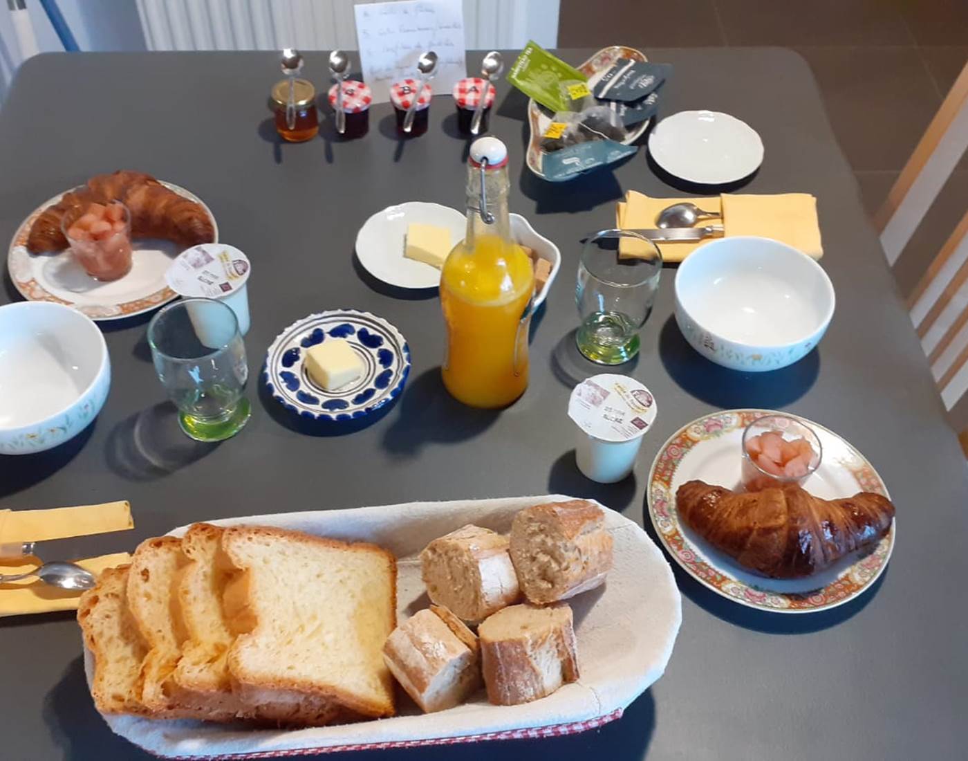 Petits déjeuners couple