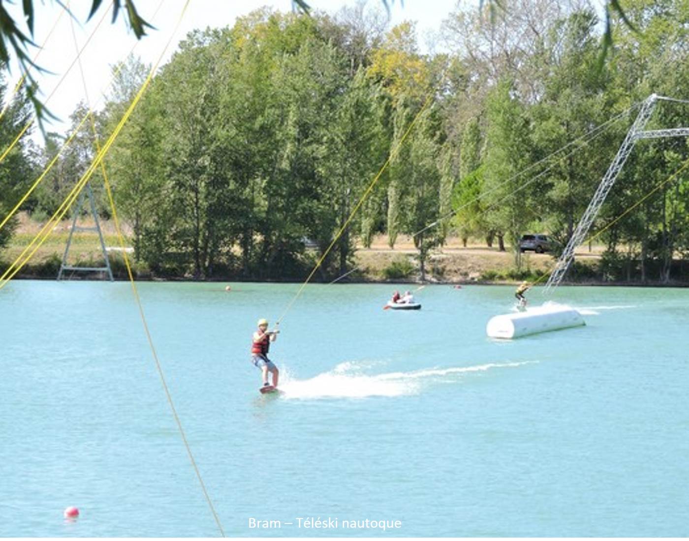 Braml téléski nautique - Domaine de Lanis Chambre Hotes Castelnaudary