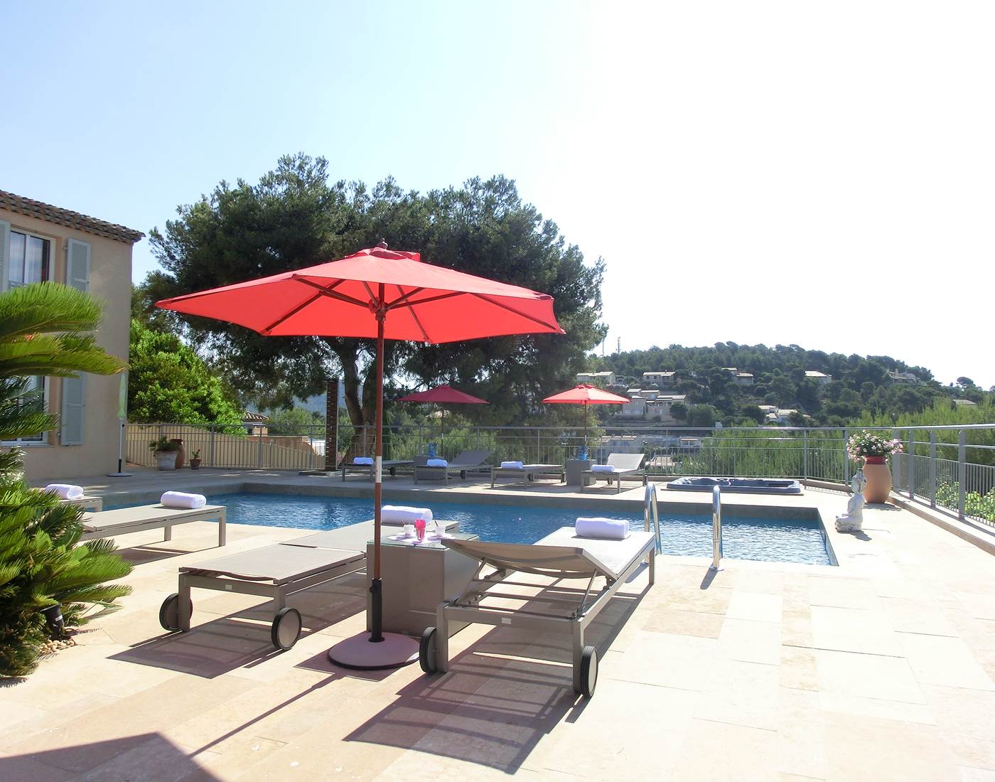 Piscine Villa Azur Golf