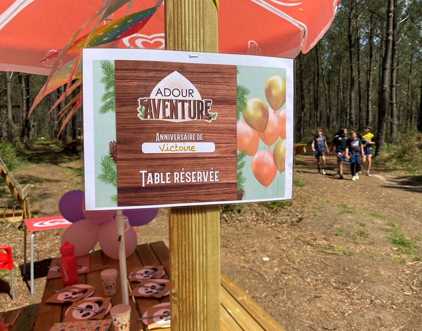 Fêtez votre anniversaire au parc accrobranche