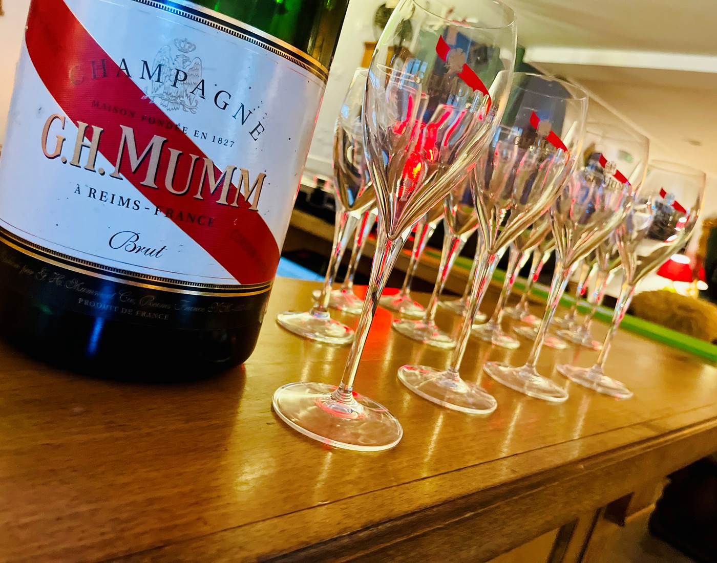 Champagne sur demande