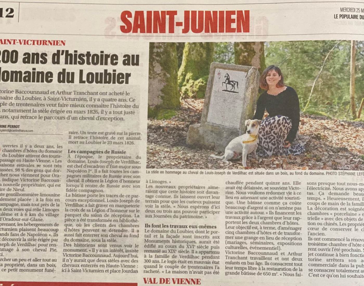 Domaine du Loubier - Populaire du Centre