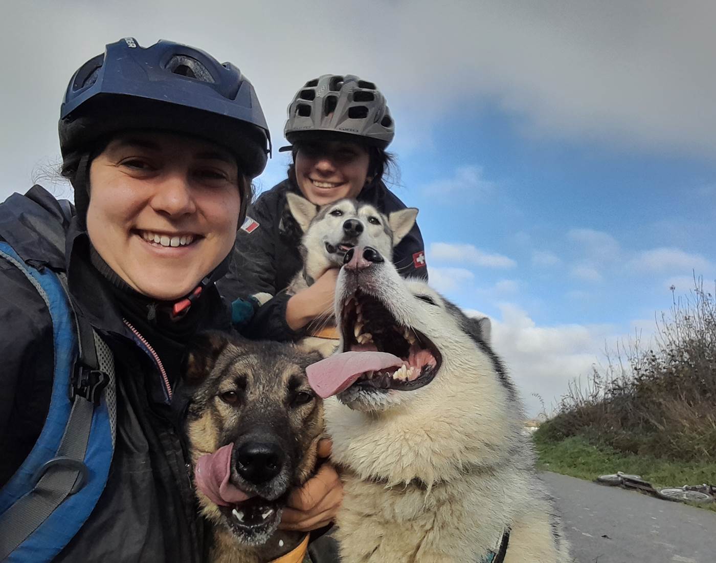 Sortie avec Kankan, Tengri et Scottish