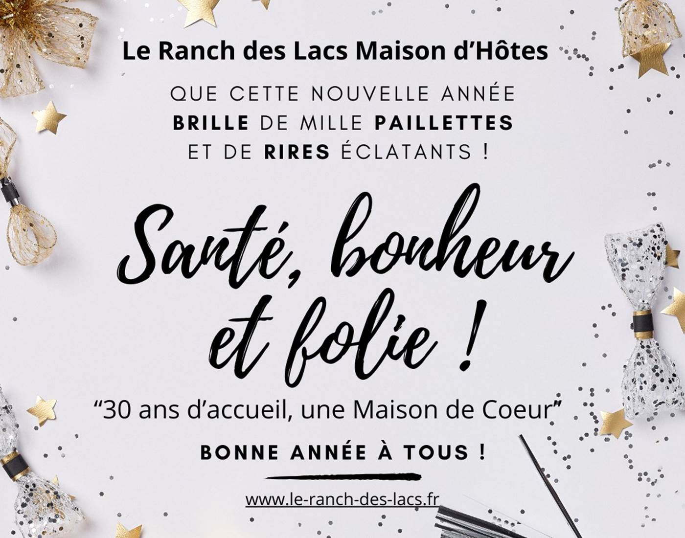 30 ans d'accueil, une Maison de Cœur Le Ranch des Lacs