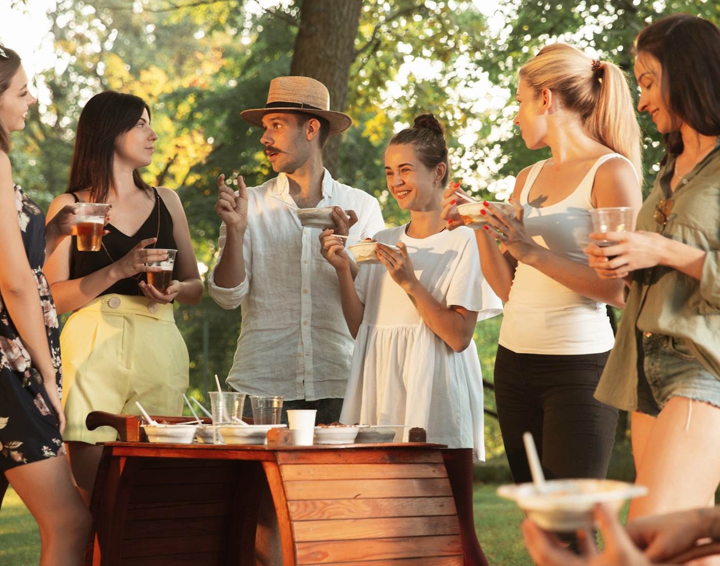 Cousinade au camping