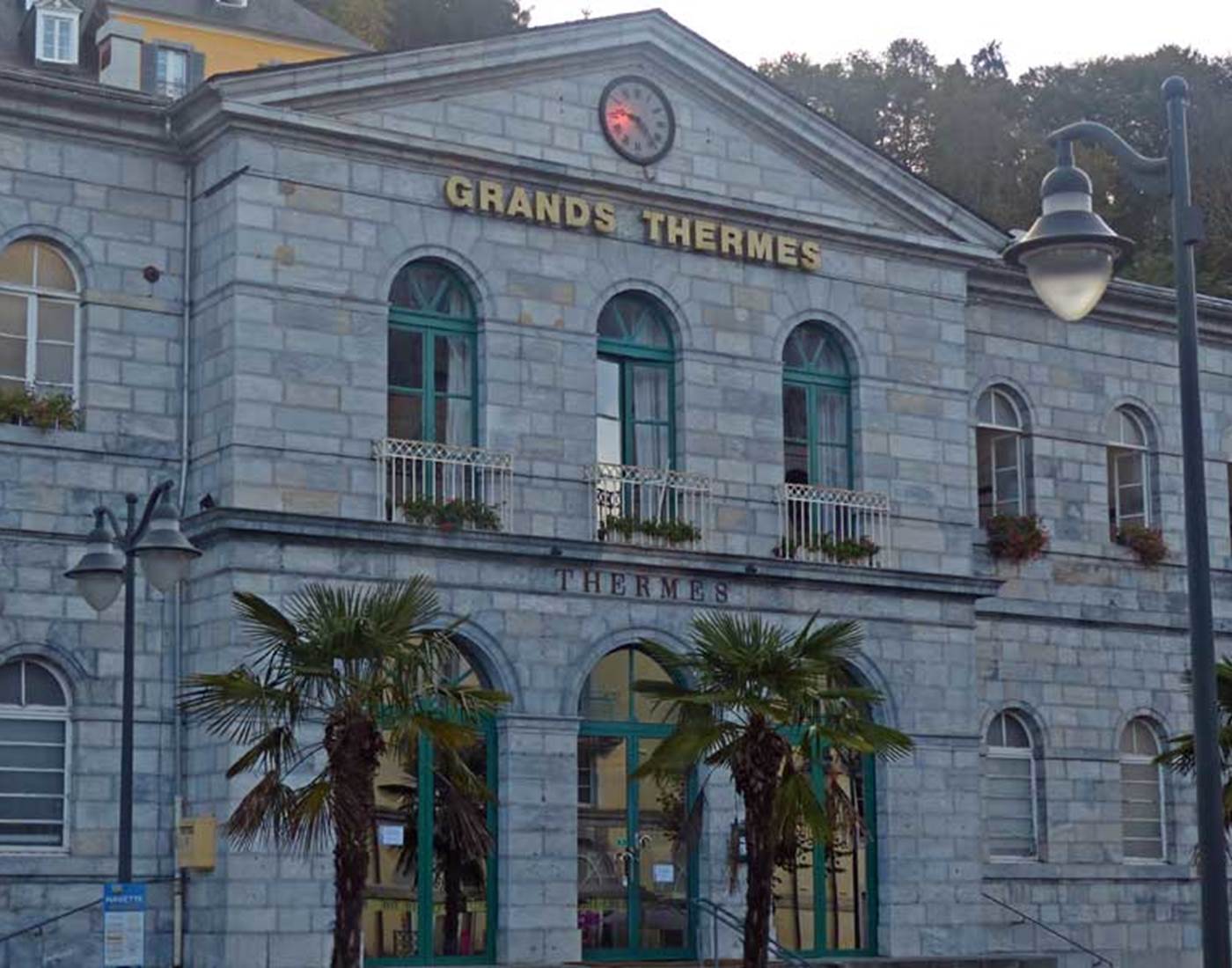 Les grands thermes - Bagnères de Bigorre-page