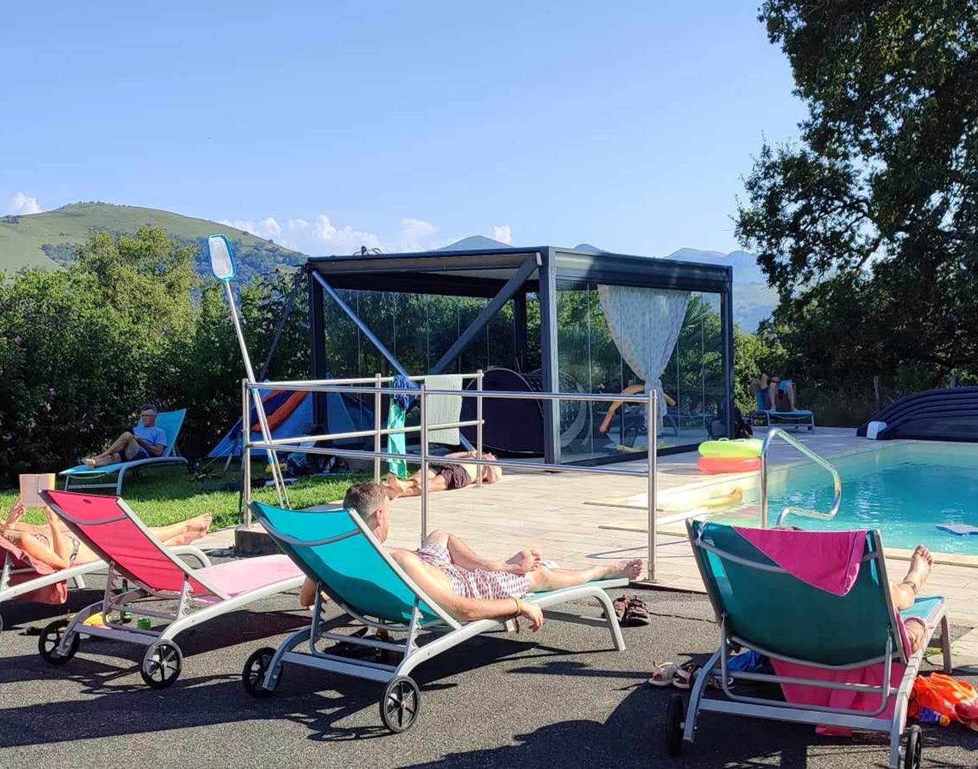 hôtel ostabat compostelle piscine-news