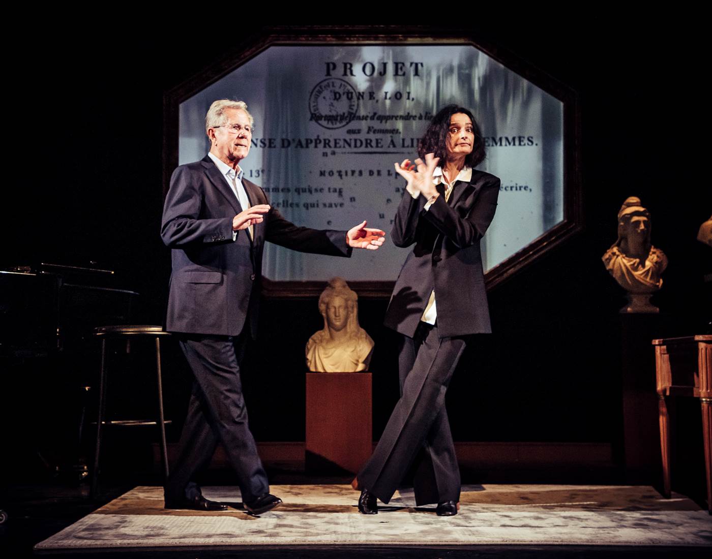 Jean-Louis Debré et Valérie Bochenek