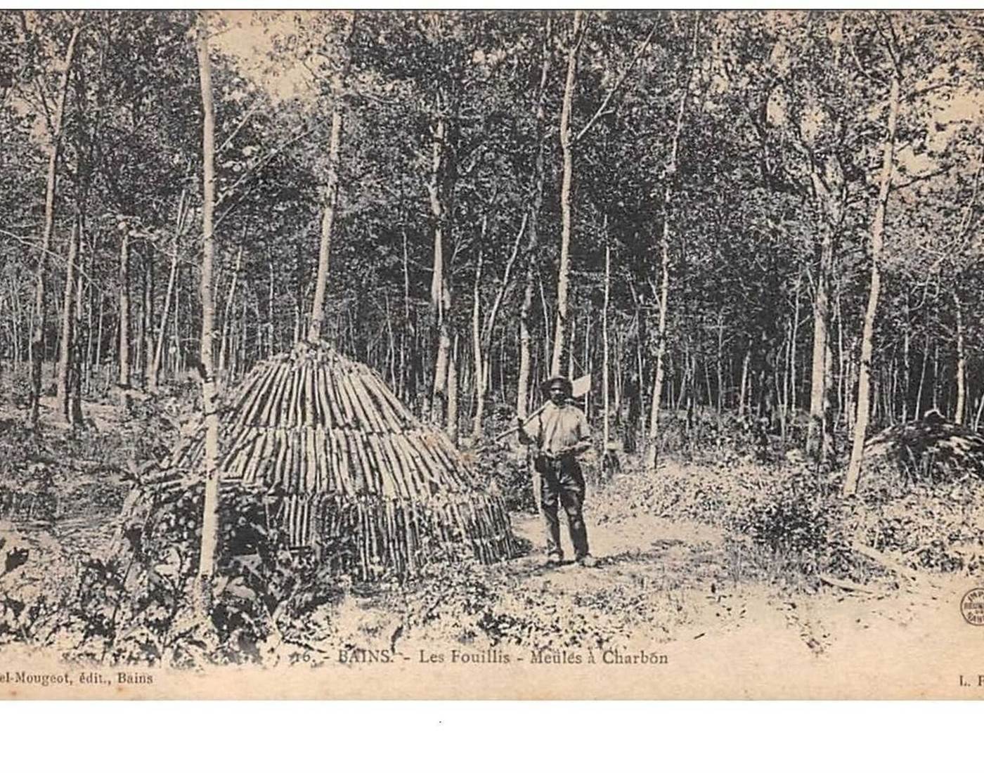 Fabrication d'une meule pour le charbon de bois
