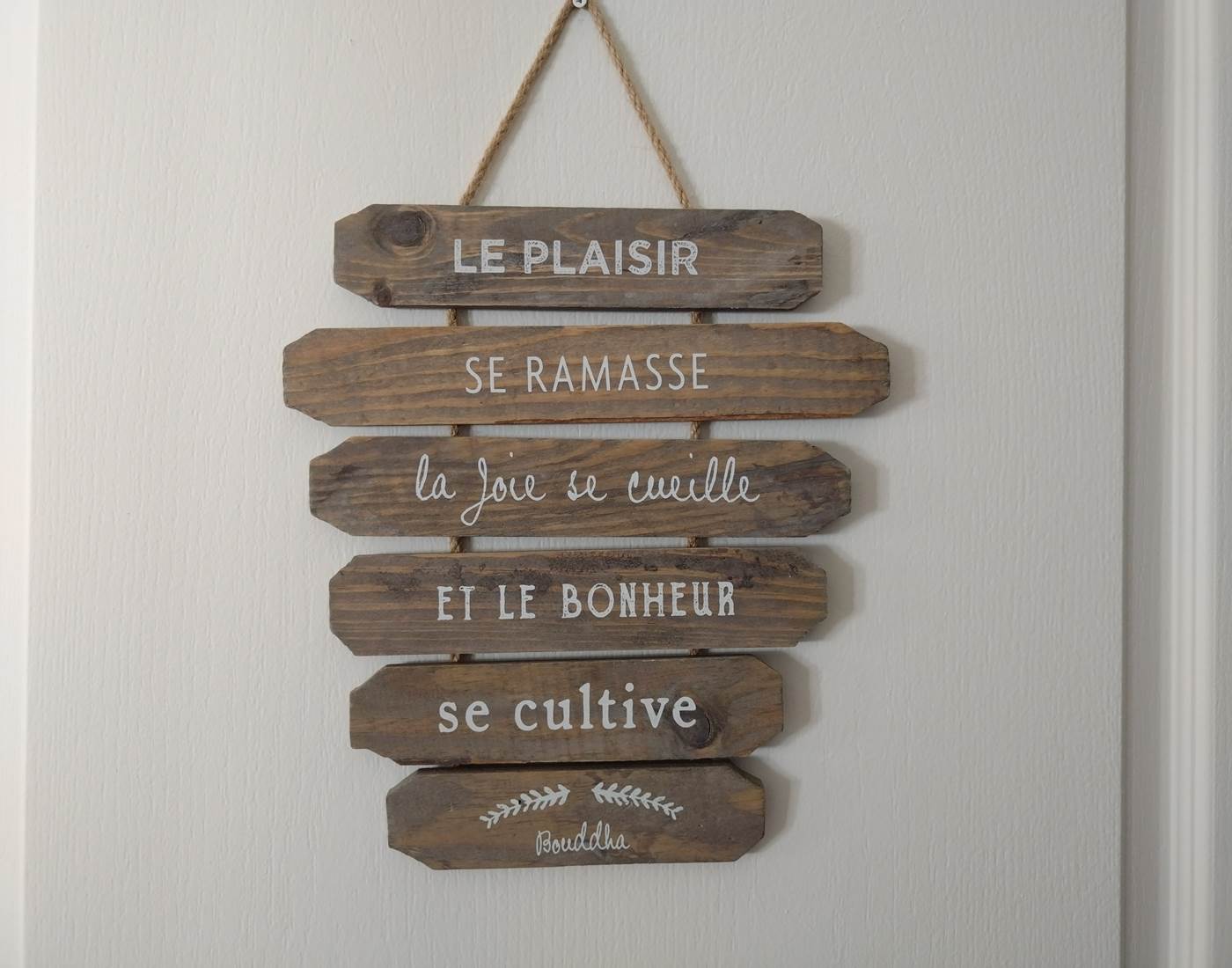 Une philosophie de vie...