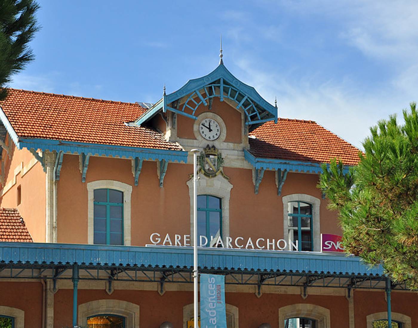 La gare d'Arcachon
