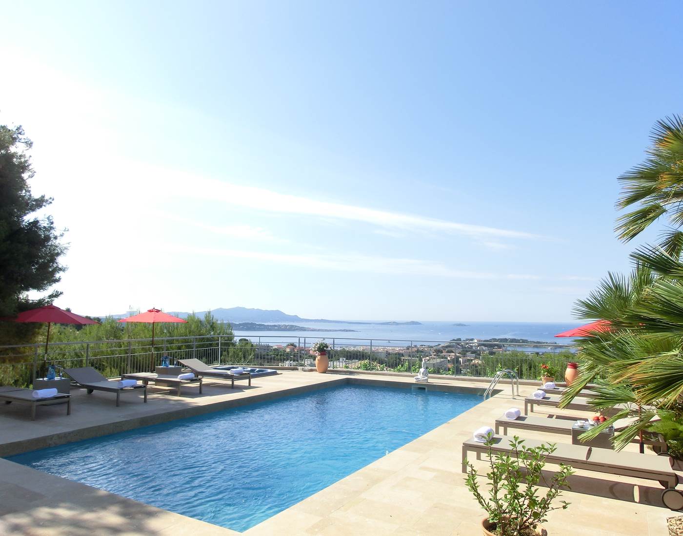 Piscine Villa Azur Golf