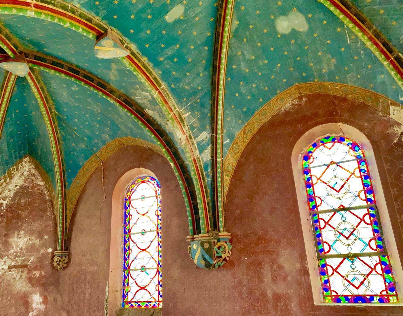 Voûte de la Chapelle du Château d'Auteuil