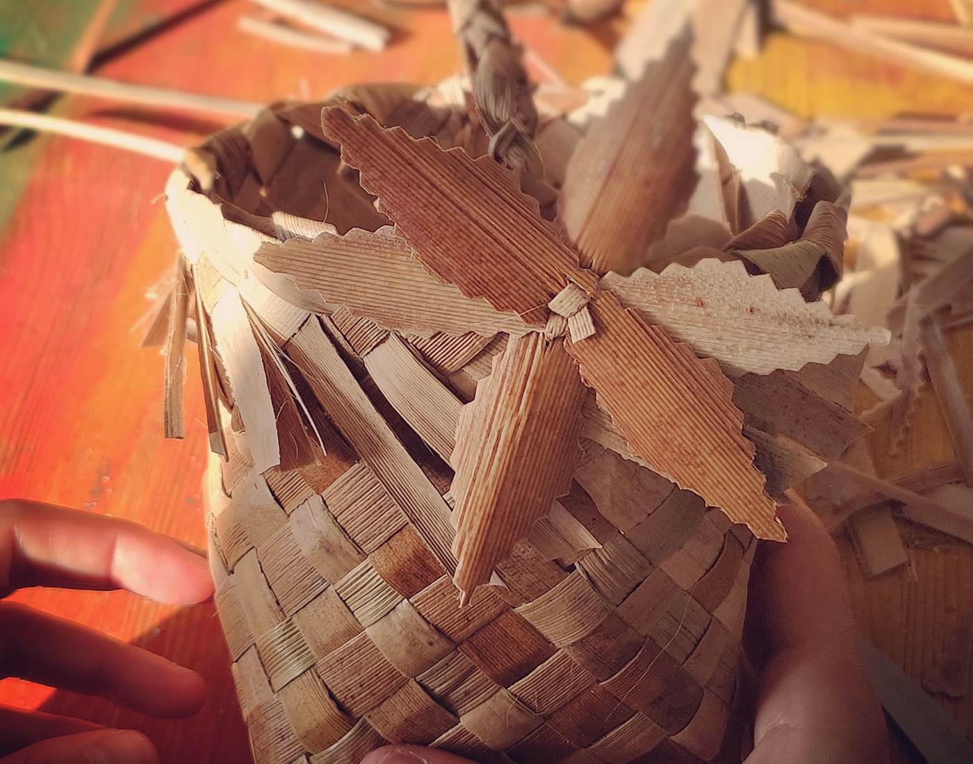 Atelier Tressage de Vacoa Saint Pierre Réunion