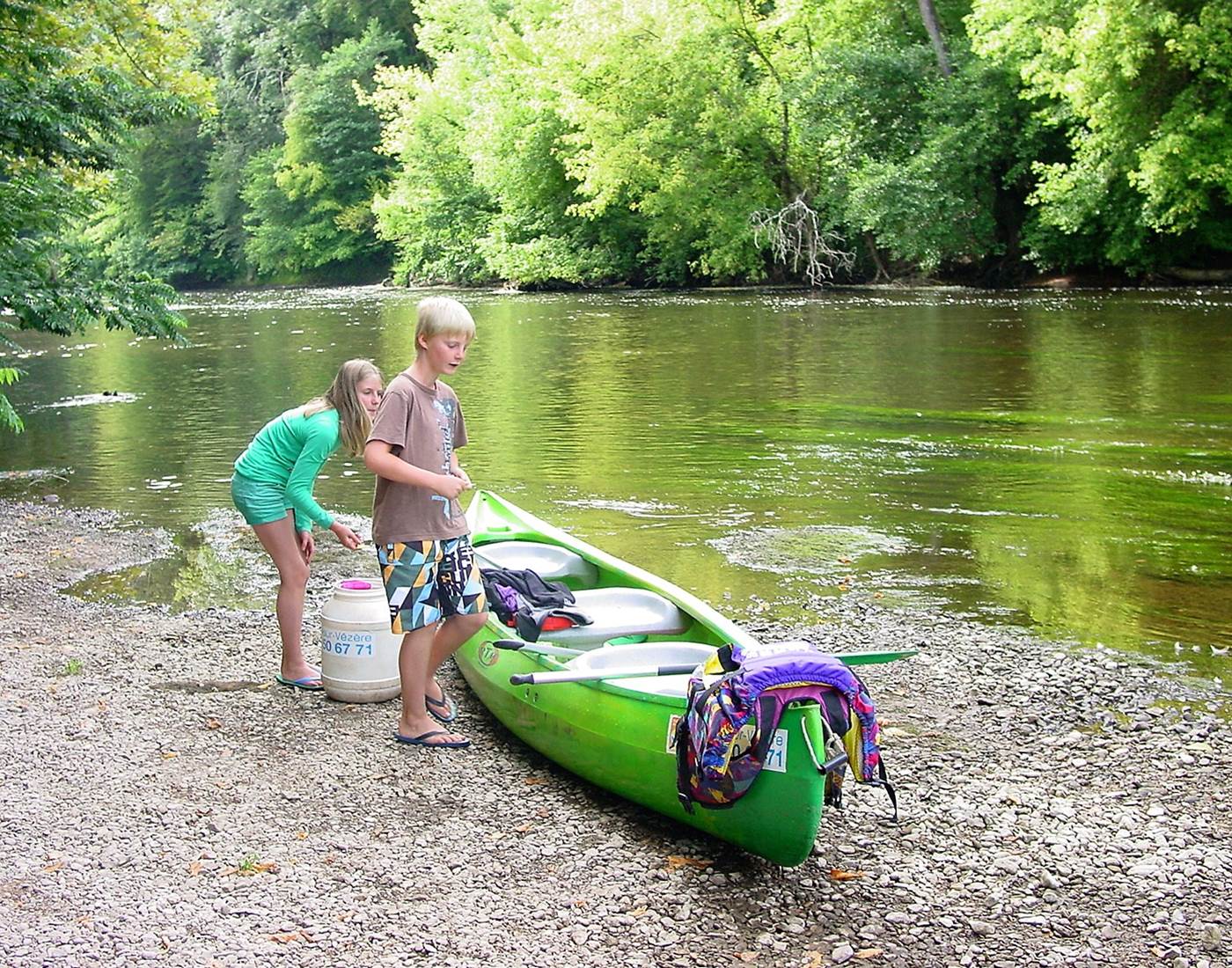 canoé, kano, aixe sur vienne