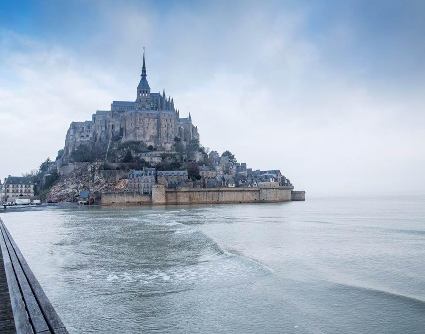 grande marée au mont