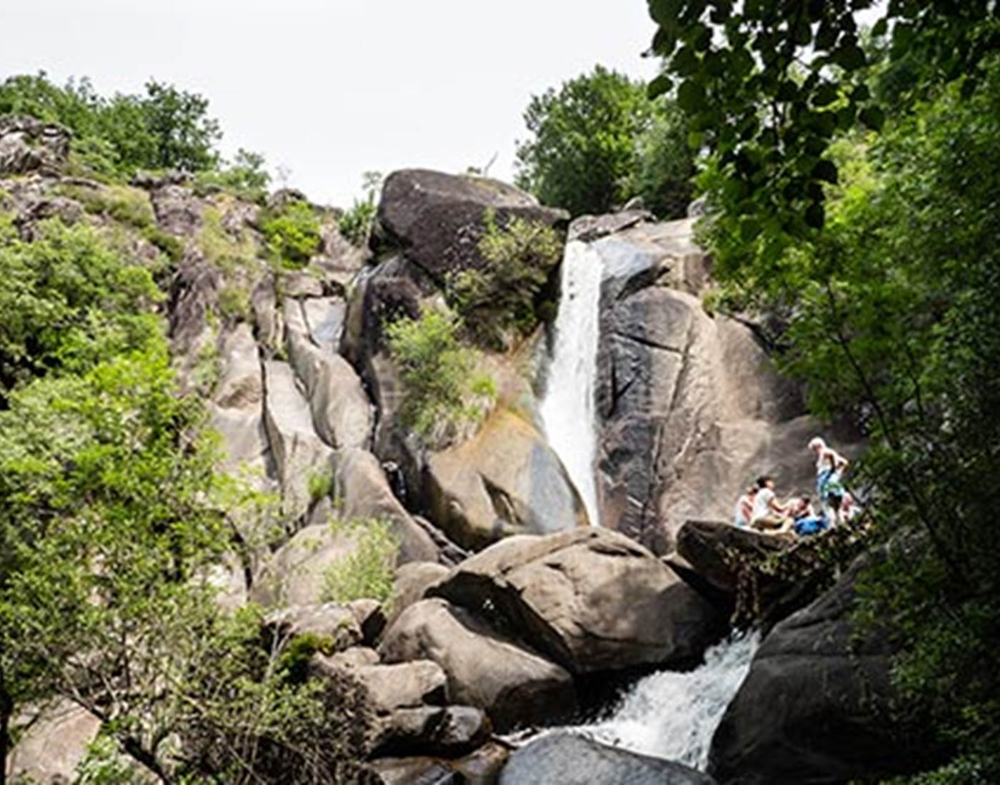 Cascade du saut de la truite Sidobre