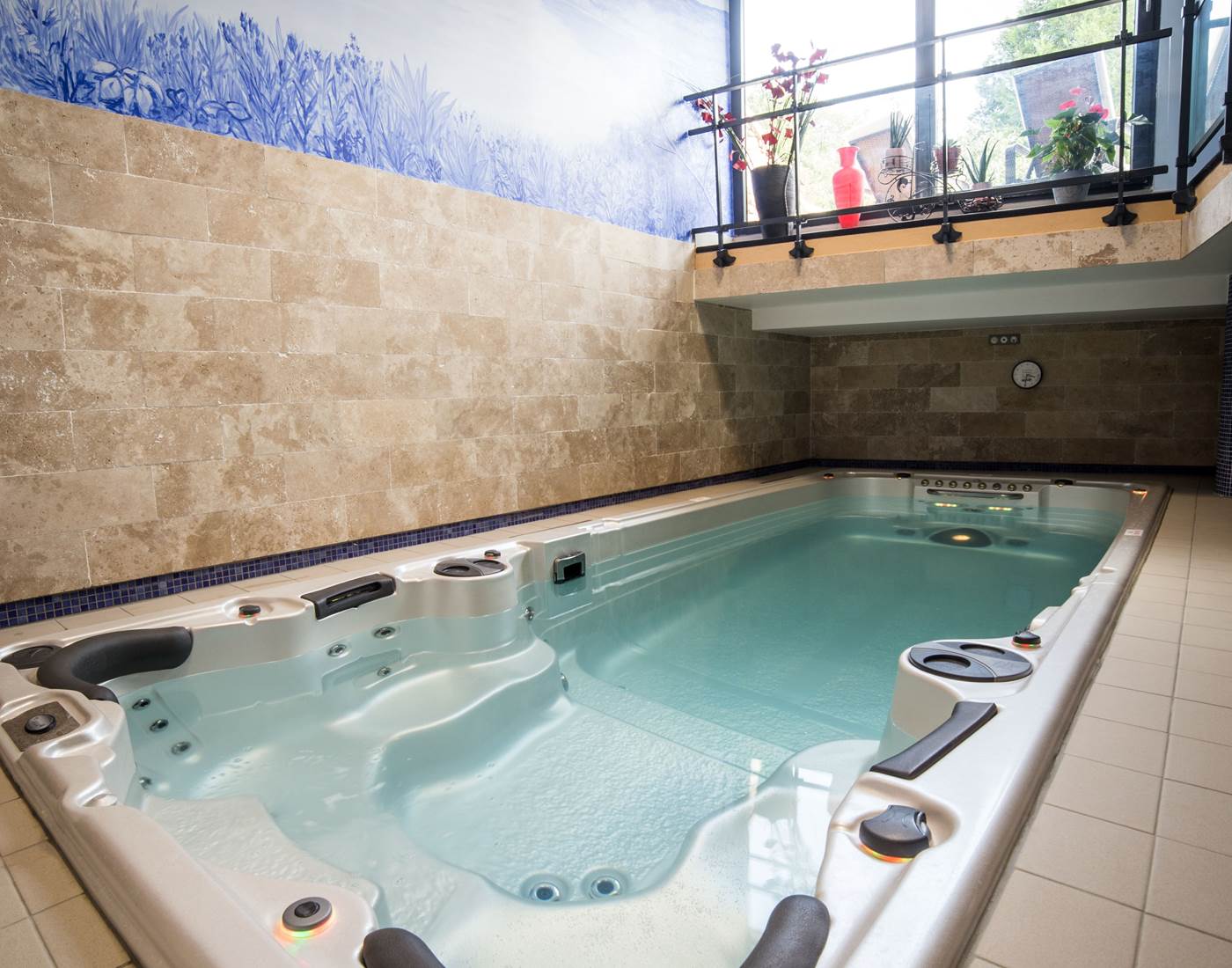 Spa de nage à contre courant