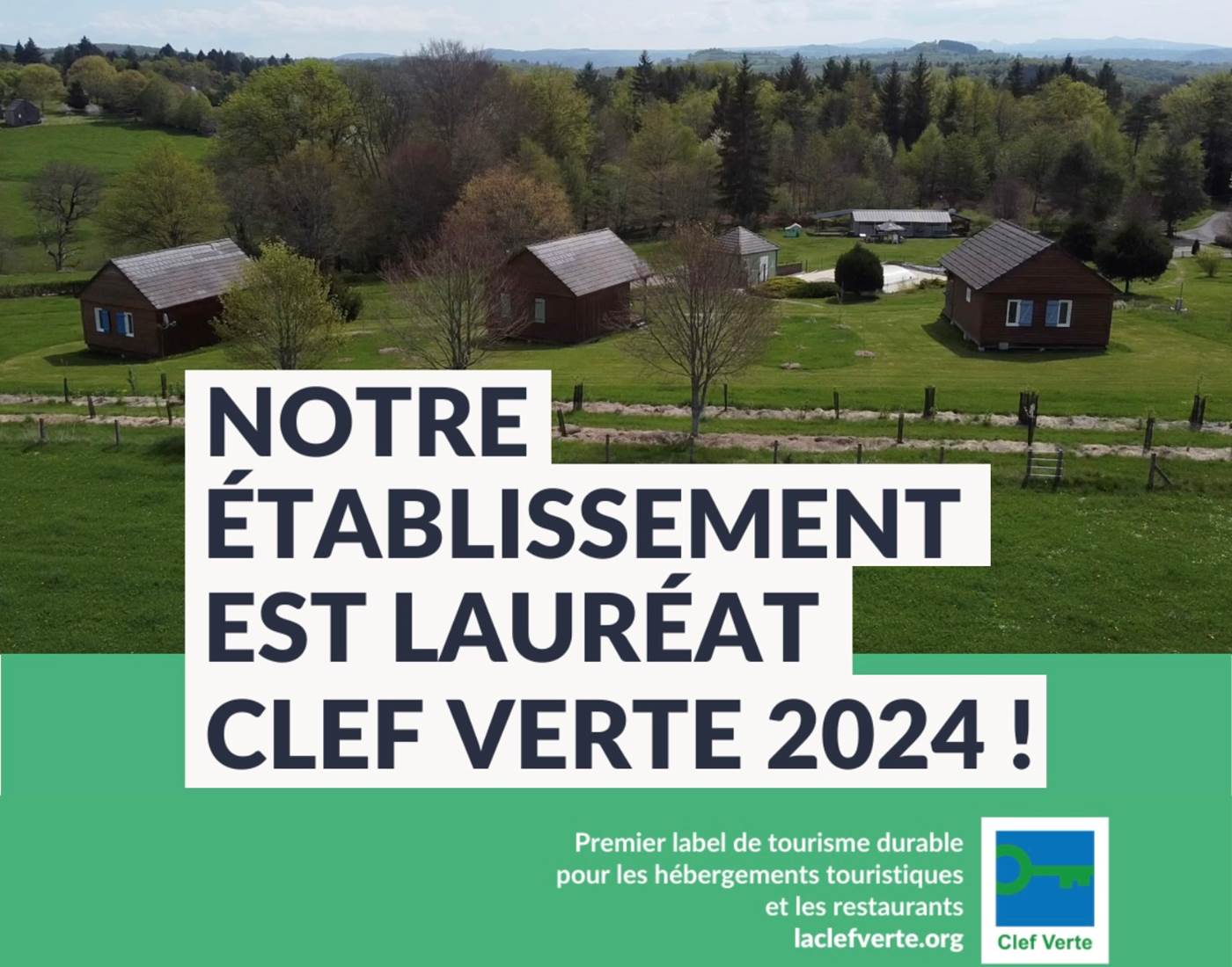Renouvellement du Label clef verte pour 2024