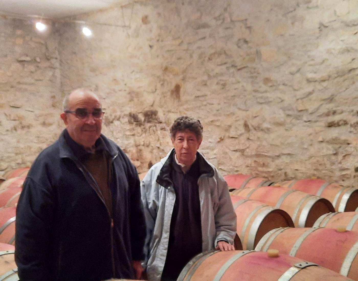 Pierre et Eliane du Domaine Pierre Fil