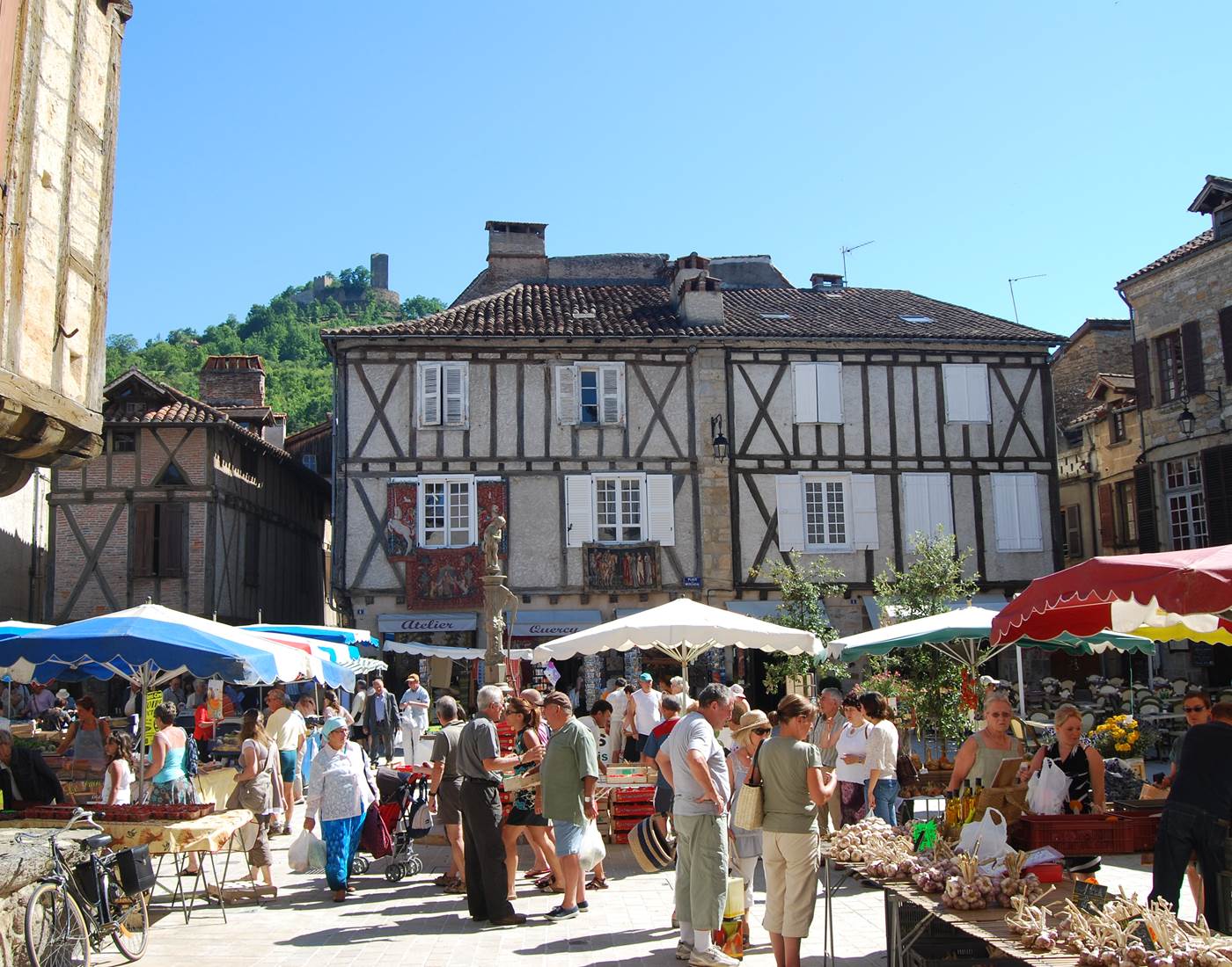 Saint-Céré, Place du Mercadial @OTVD