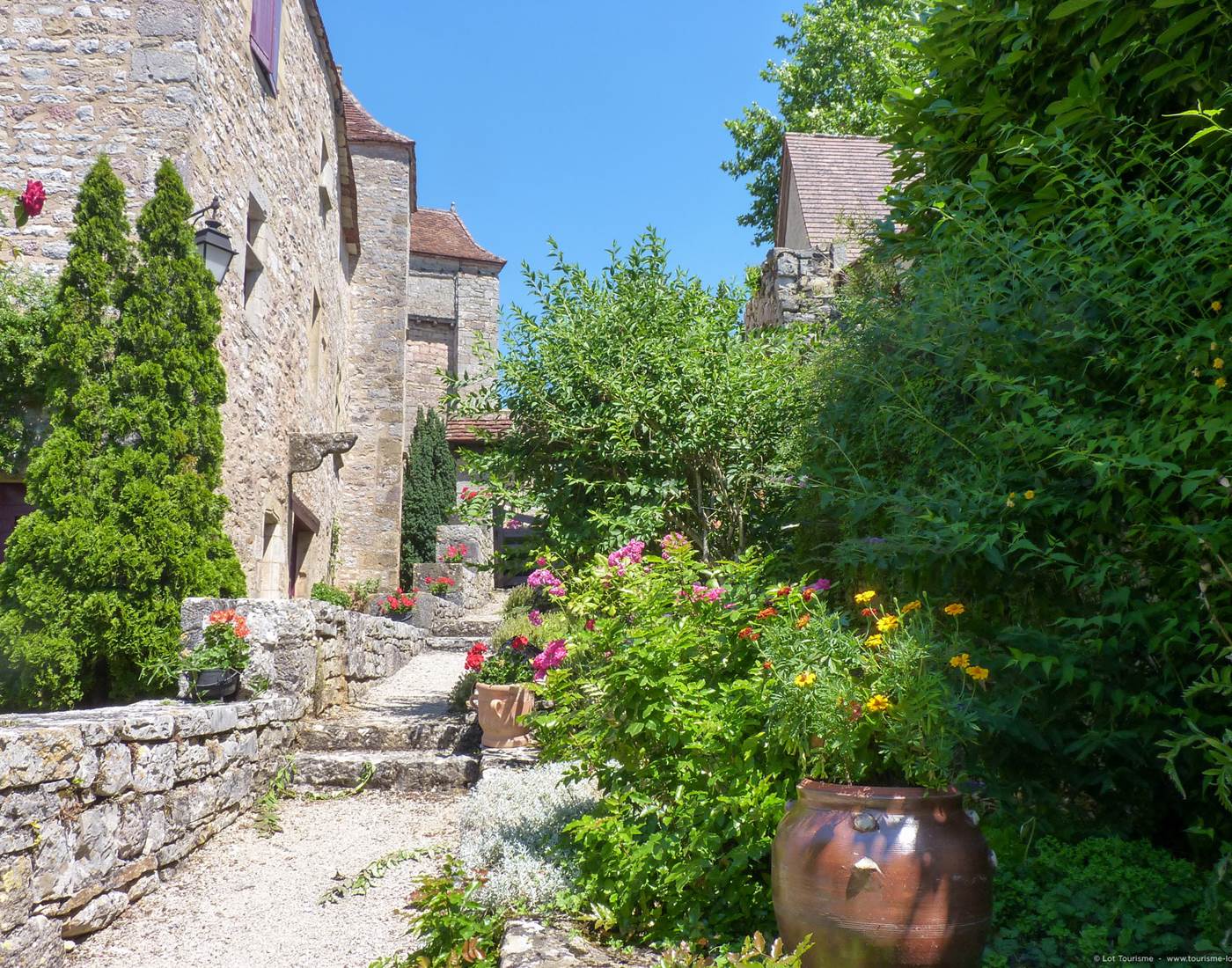 Loubressac - Plus Beaux Vilages de France © Lot Tourisme C