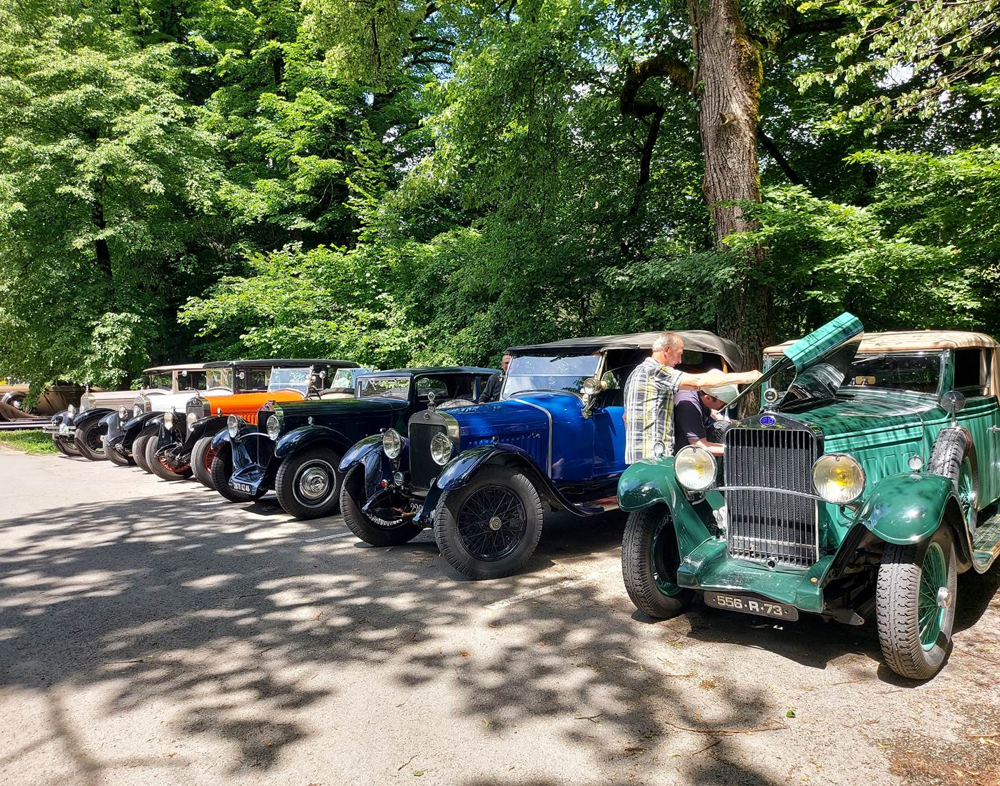 Les véhicules anciens de l'A2VE