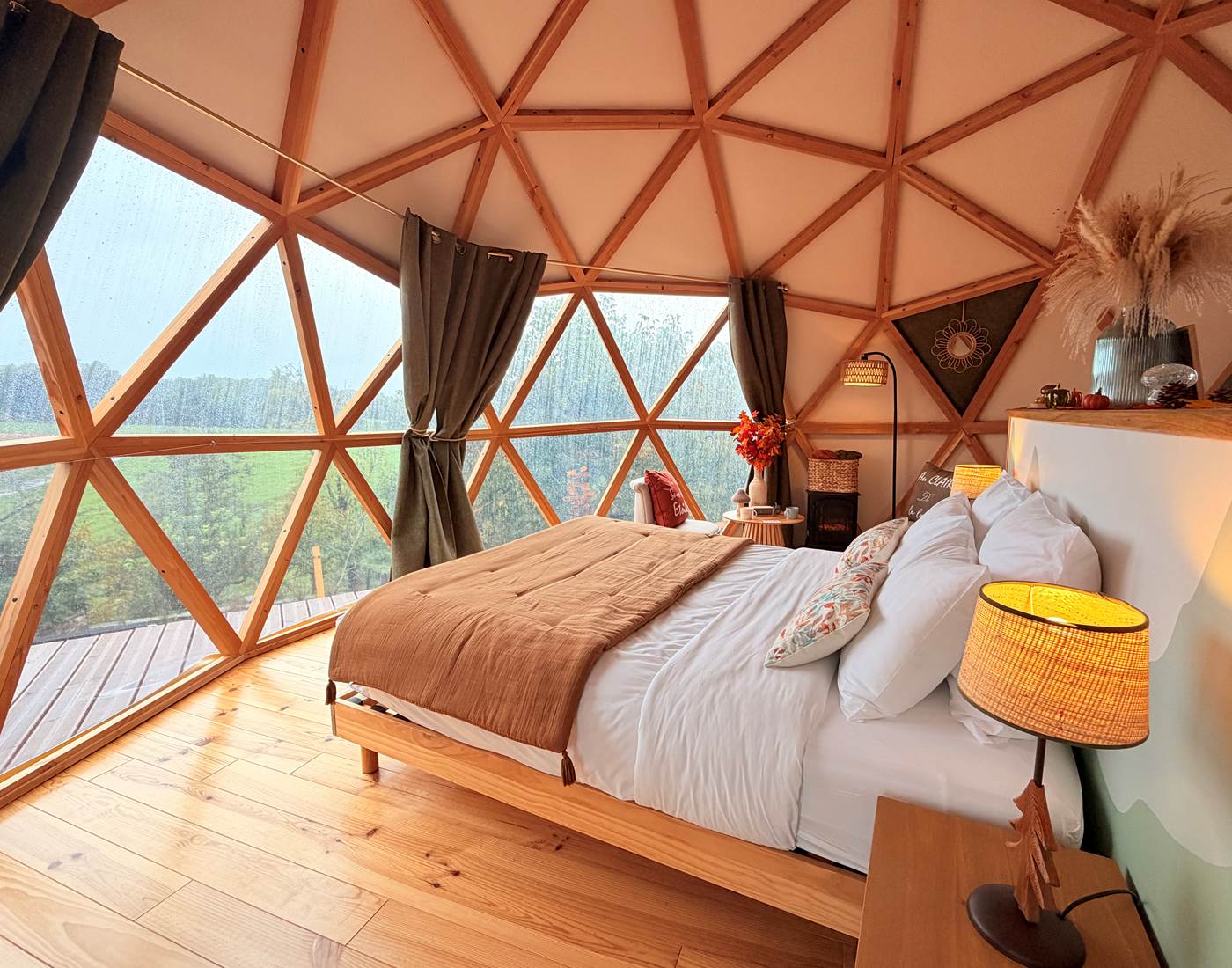 Ambiance chaleureuse et cocooning