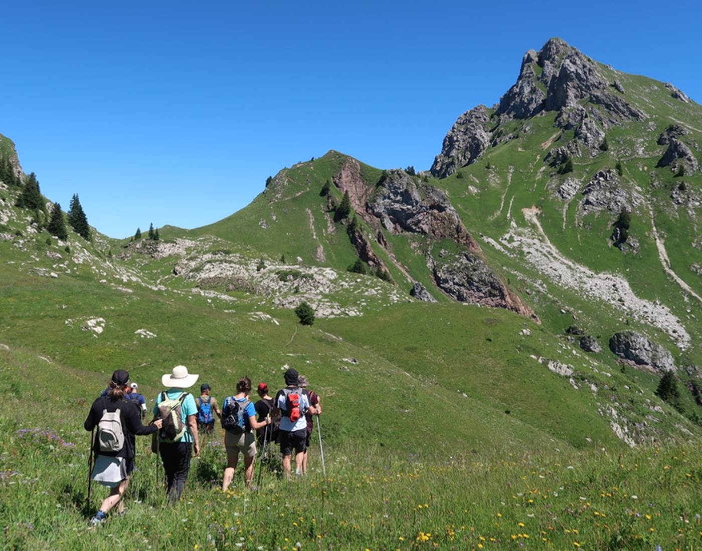 Des randos adaptées dans un décor exceptionel