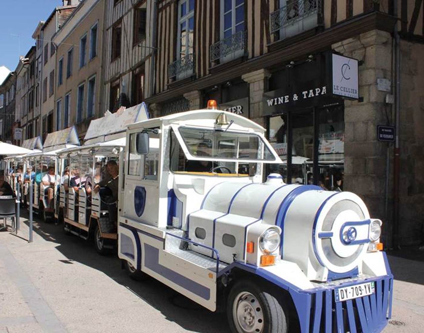 petit train de limoges, rue charles michel