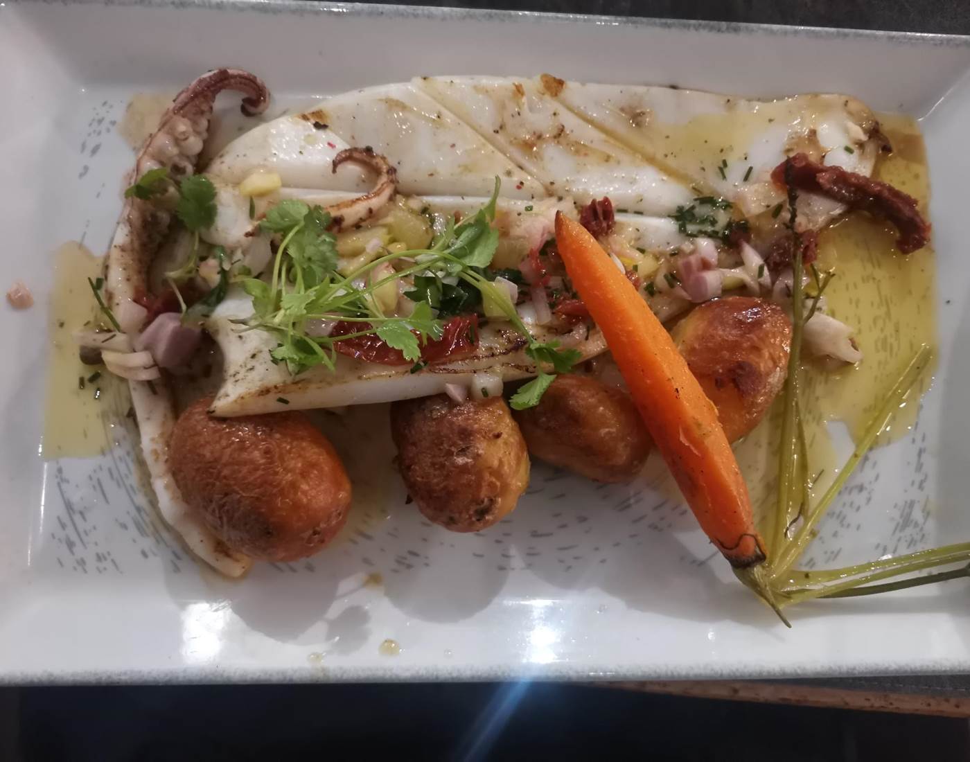 Calamar au Puits Fleuri.