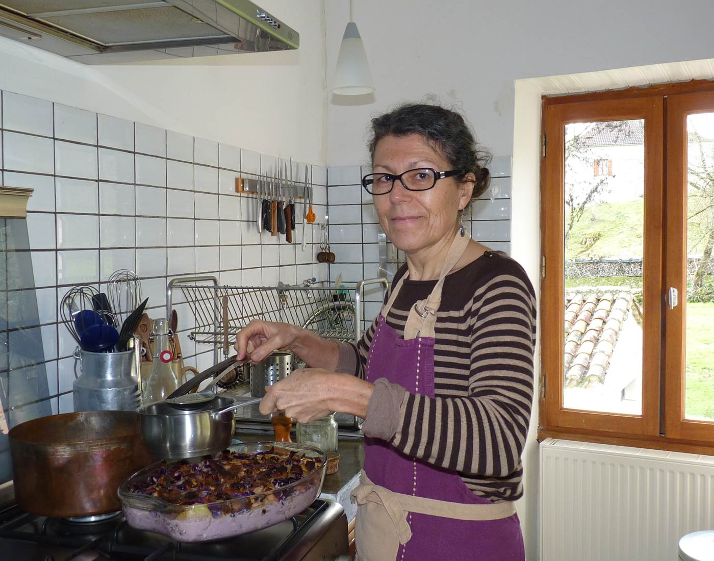 Isabelle en cuisine-page