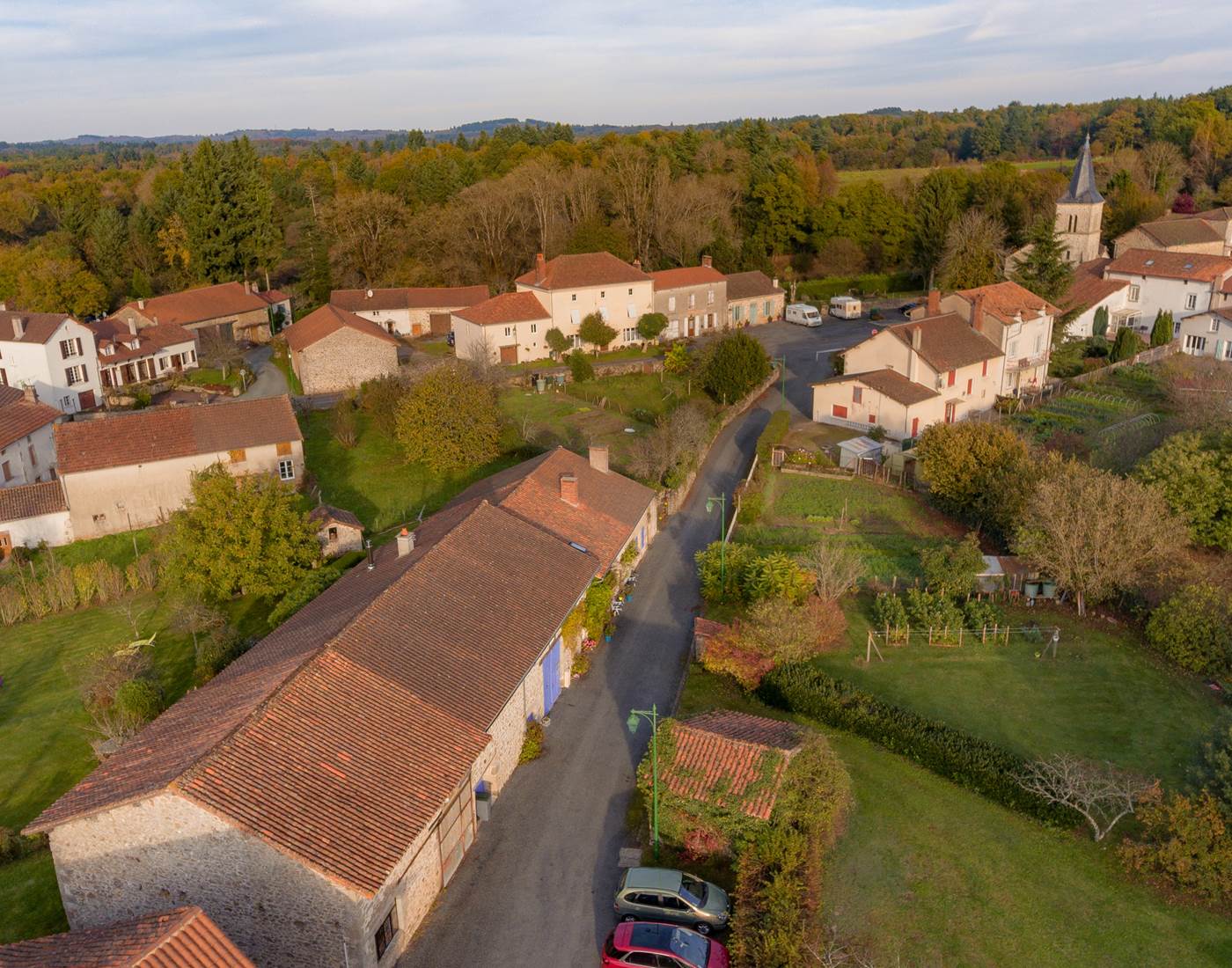 Pensol - Haute Vienne - PNR Périgord-Limousin - La Vieille maison de Pensol