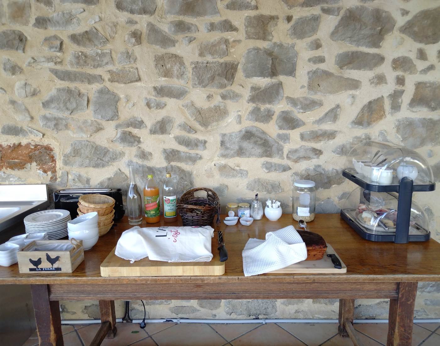 Petit déjeuner pour bien commencer la journée