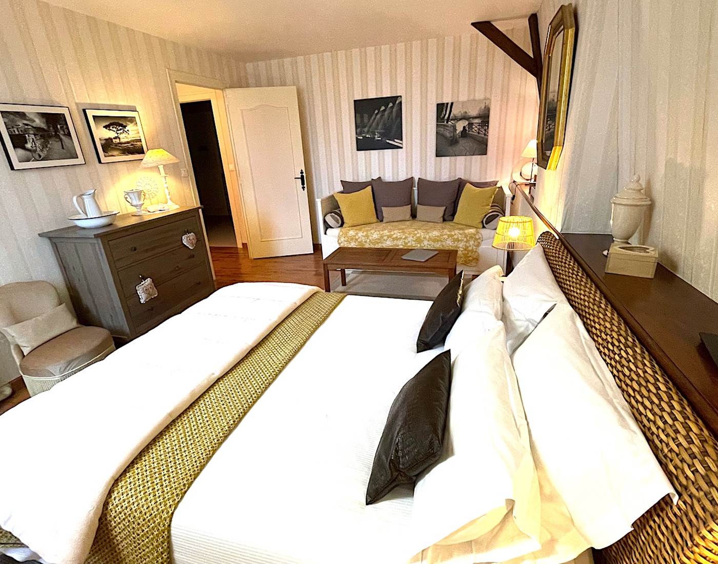 une chambre d'hôtes-page