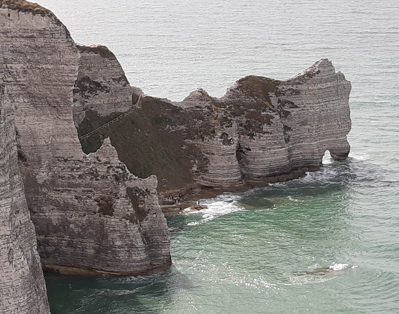 Porte d'amont à marée haute