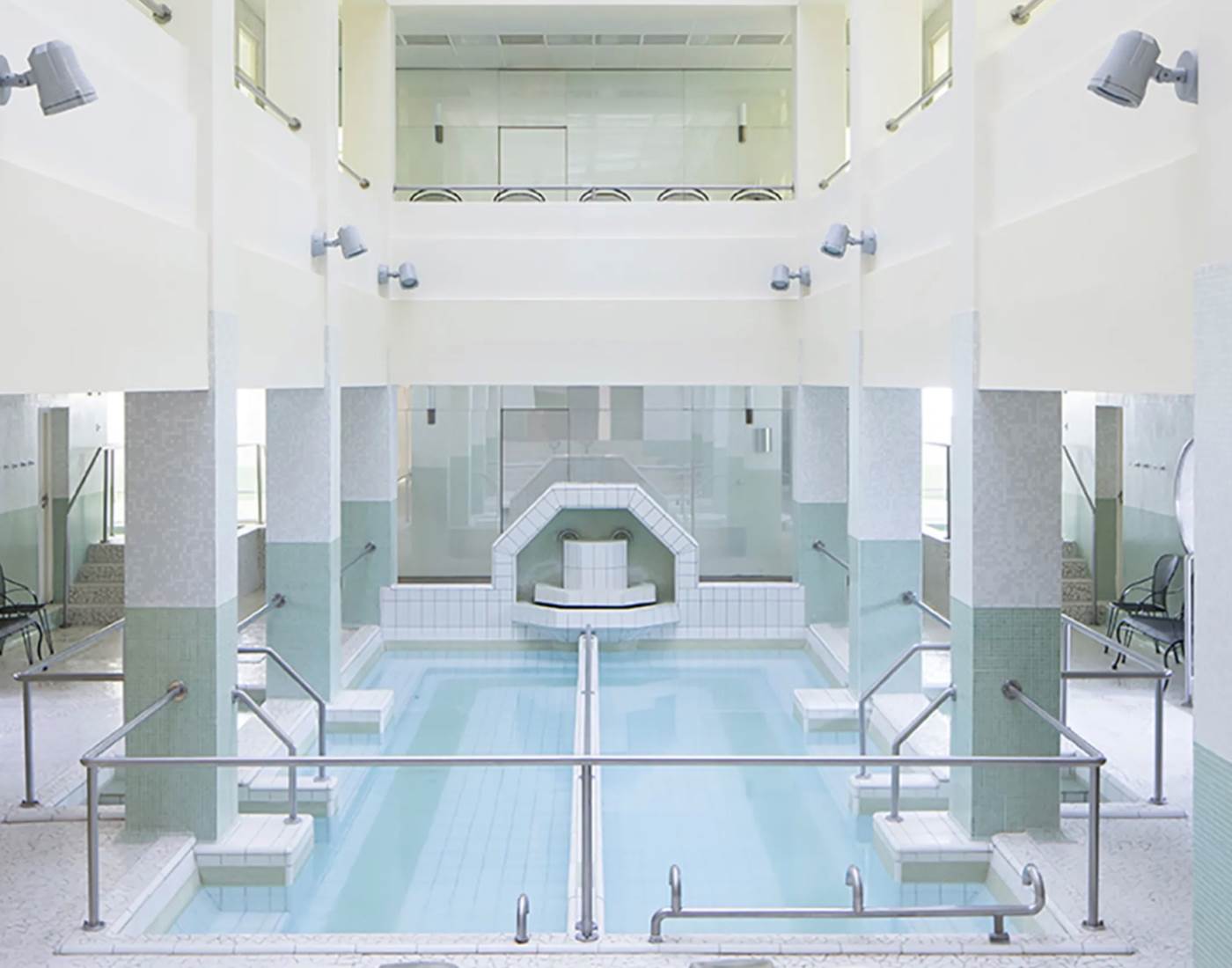 Les installations des Thermes