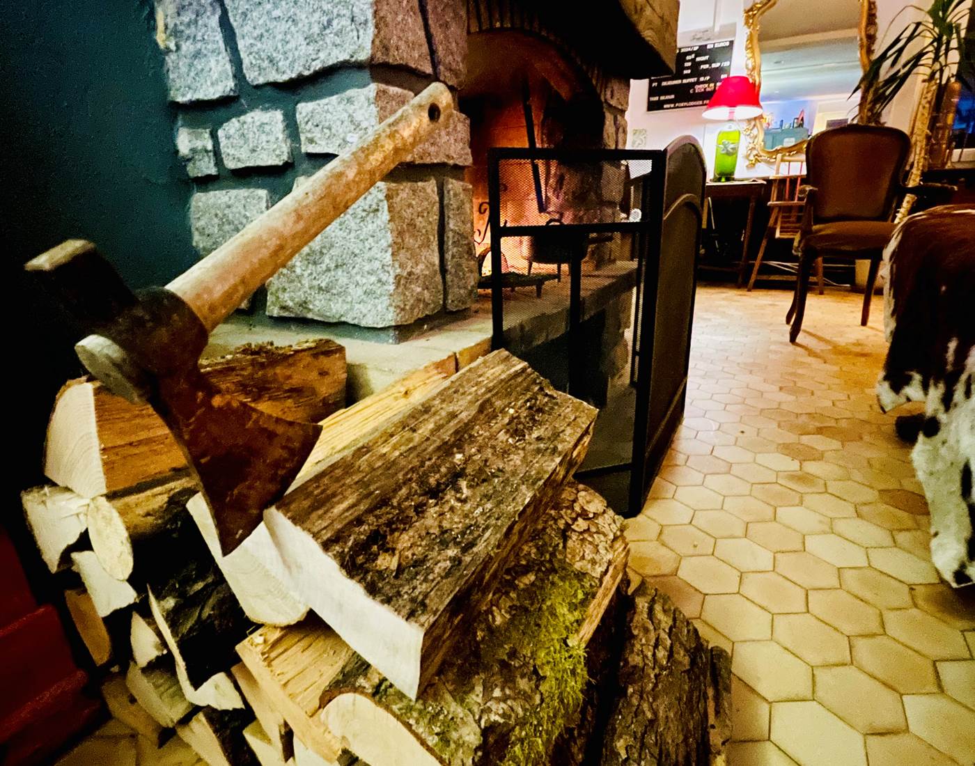 Cheminée Vosgienne en salle