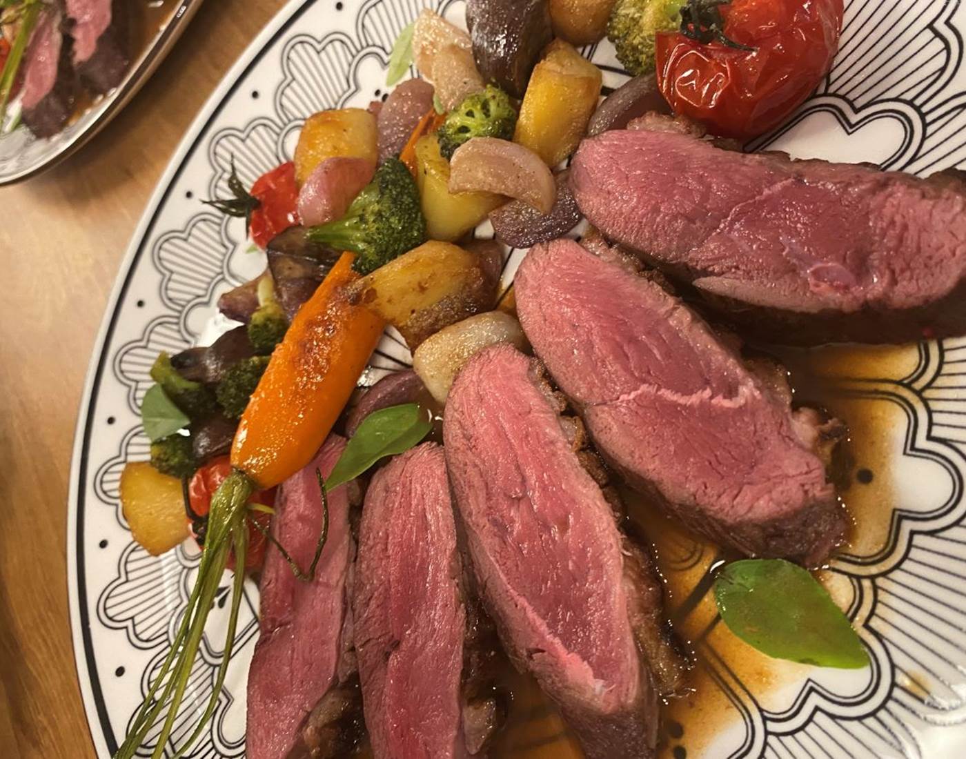 L'AUBERGE DU RANC: magret de canard