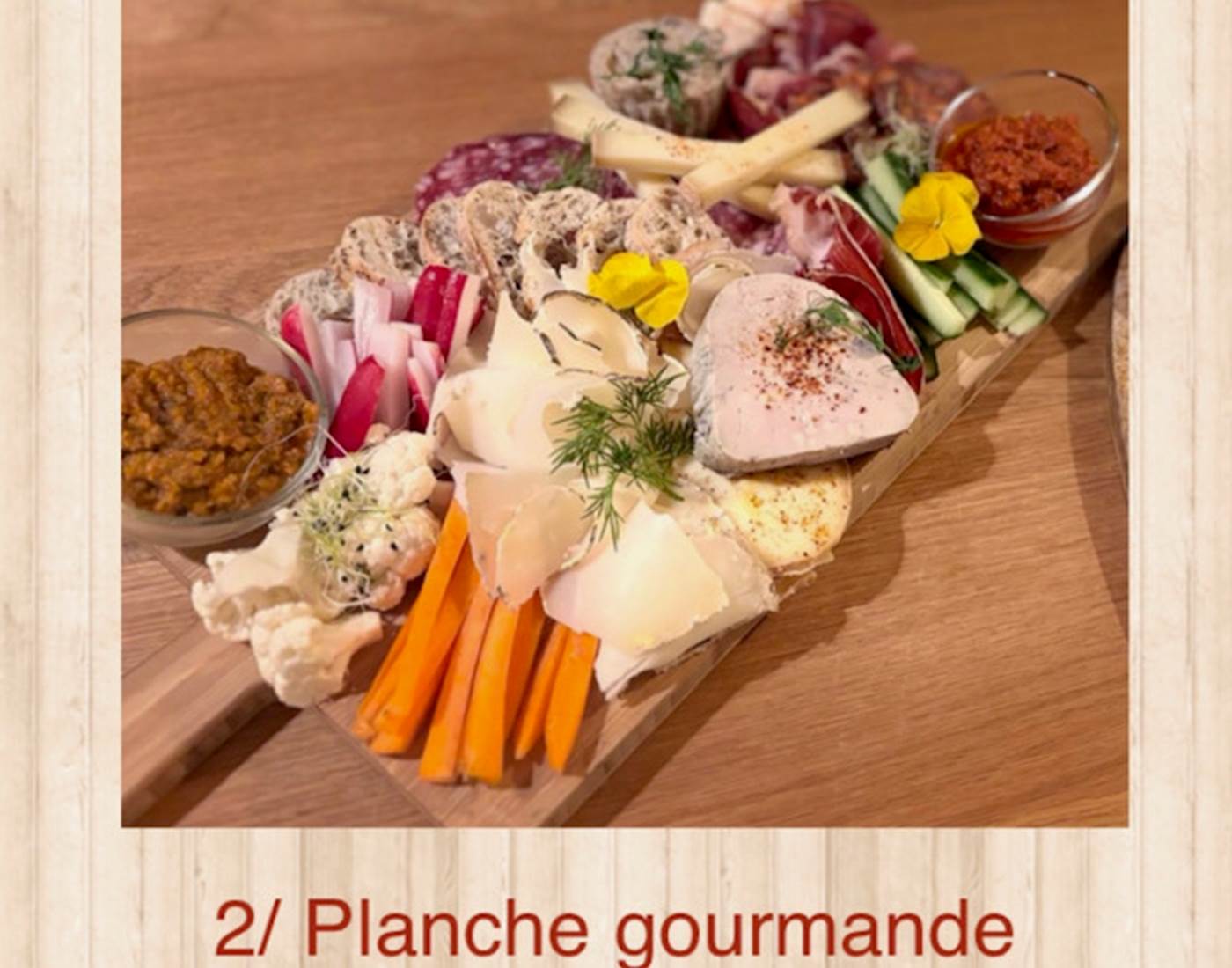 Planche gourmande