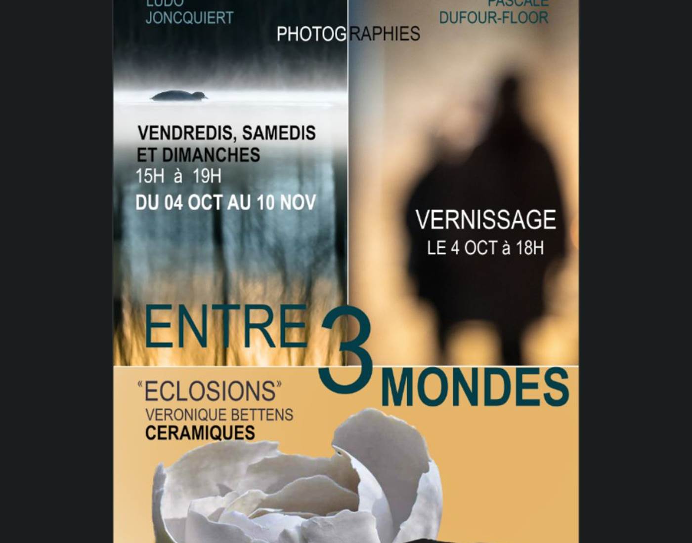 Entre 3 mondes - expo photos et céramiques