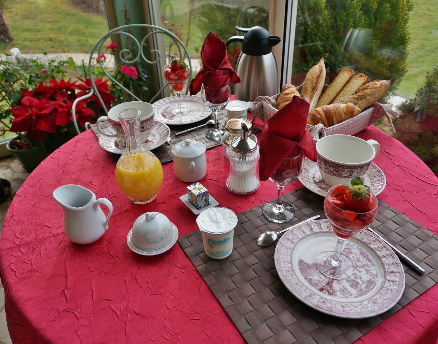 Petit déjeuner-breakfast-perigord-bnb-Les Feuillantines-page