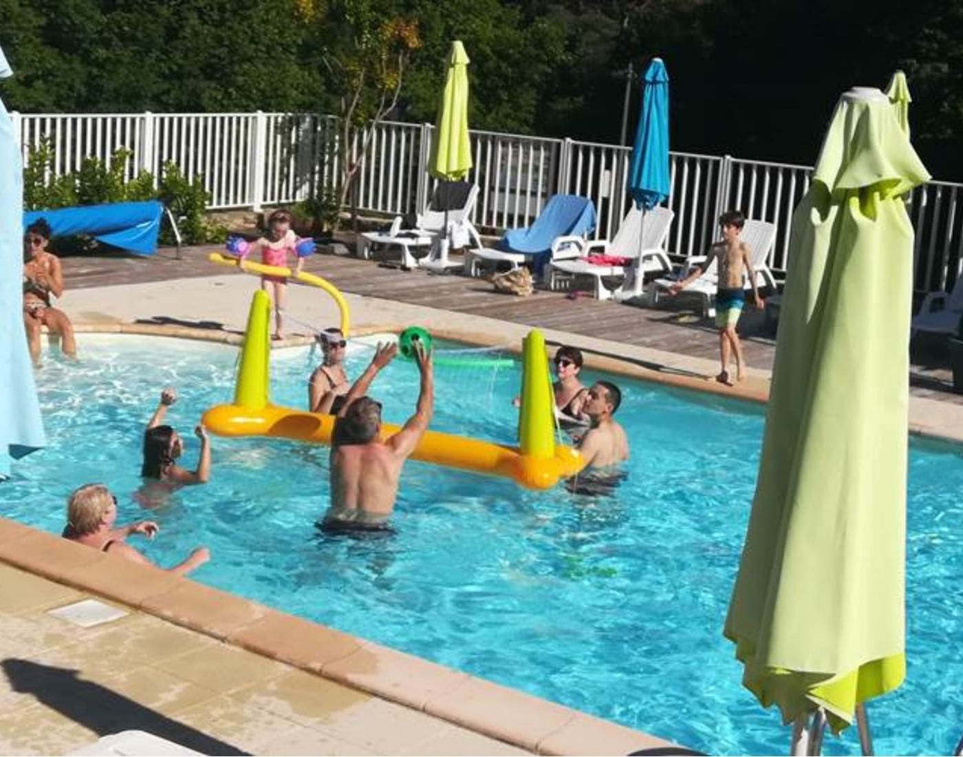 Belle journée de rigolade aquatique !