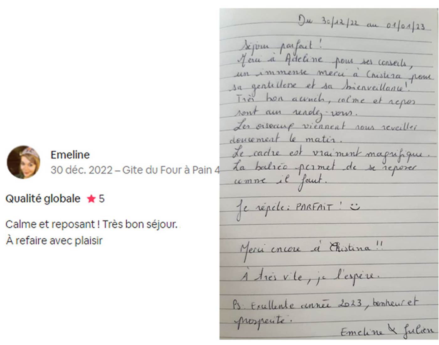 Avis Domaine des Cyclamens 2023